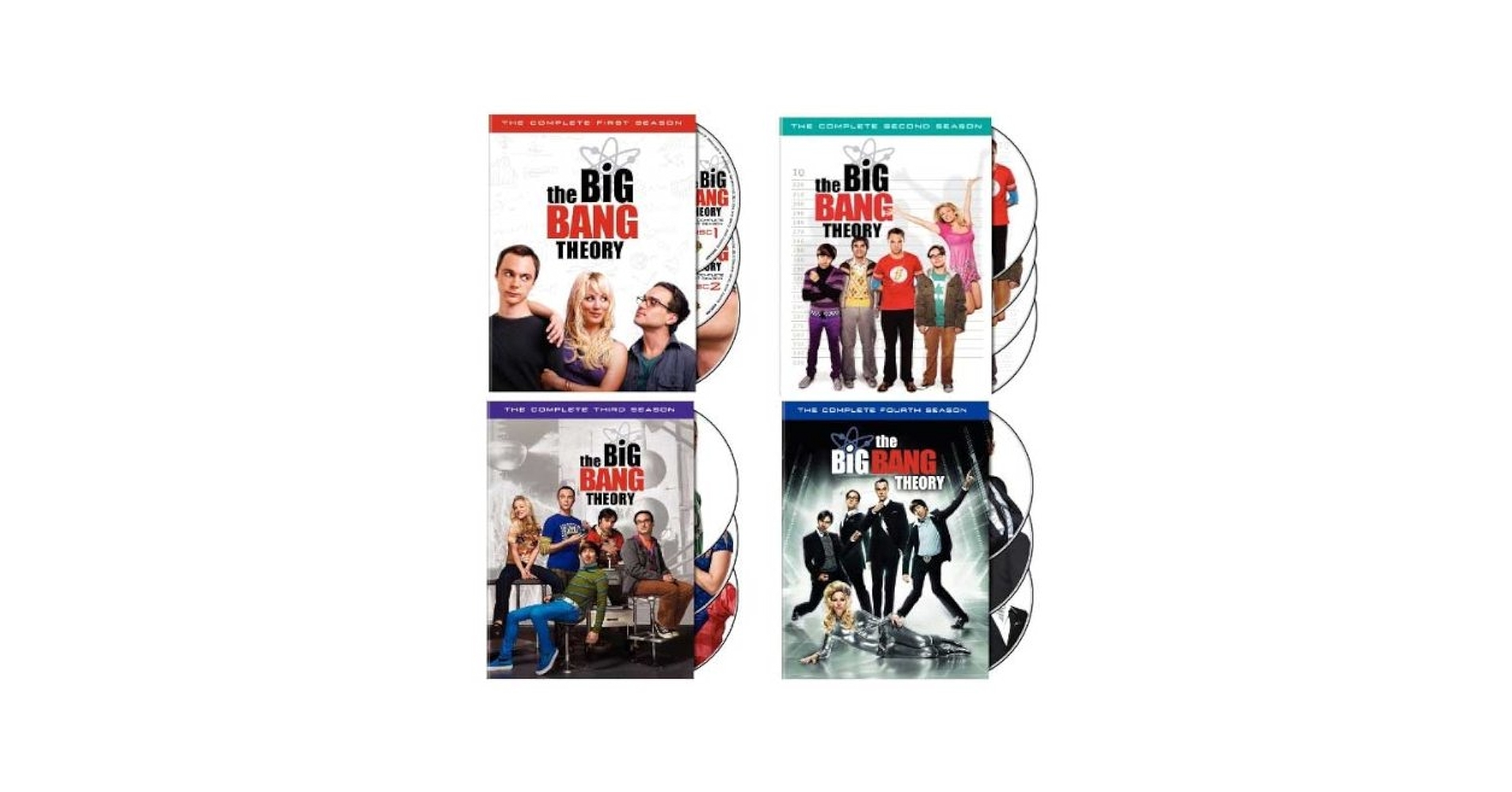 Amazon.com: The Big Bang Theory: Seasons 1-4 : Movies & TV